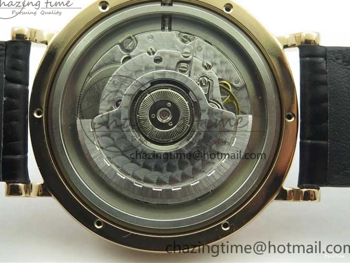 MIROTIME 0809 MoistureWicking Portofino Automatic RG IW356522 FKF 1:1 Best Edition Blue Dial on Black Croco Strap A 7109